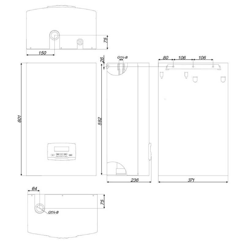 Котел электрический ЭВАН PRACTIC 18 14418-22