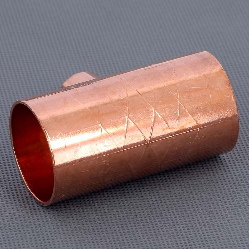 Тройник медный Viega под пайку 42х22х42 мм 111595