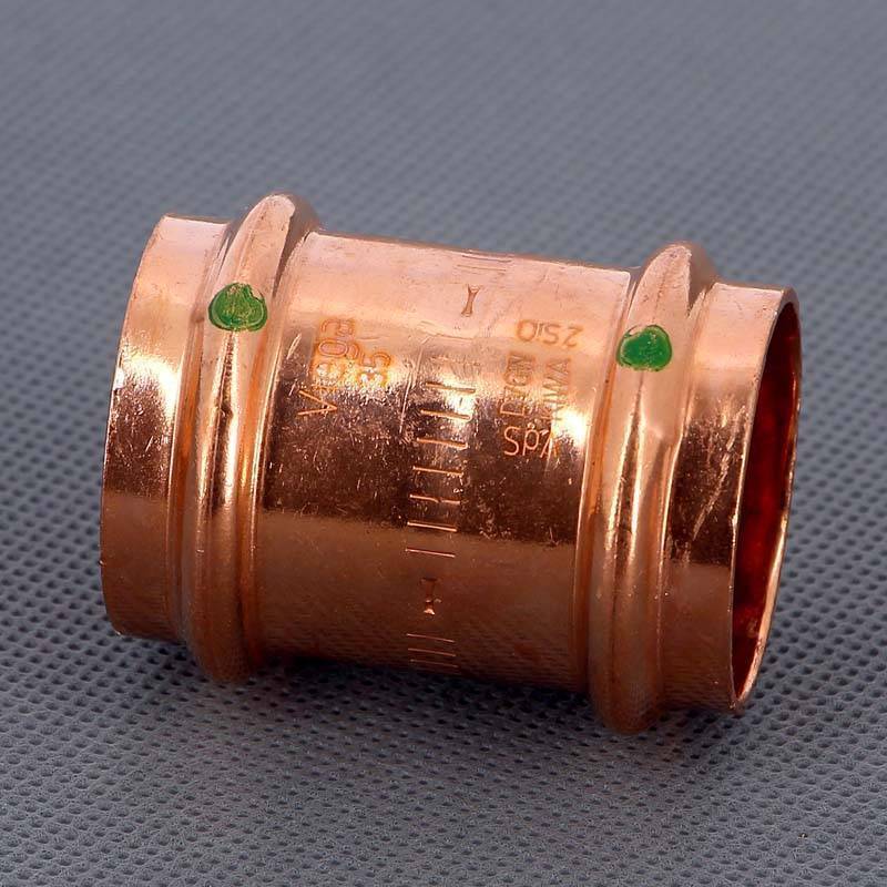 Муфта пресс медная Viega Profipress G 35 мм 346522