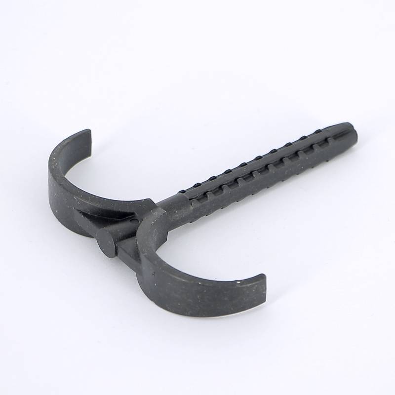 Дюбель-крюк одинарный Uni-Fitt 8x80 мм для фиксации труб 854S0808