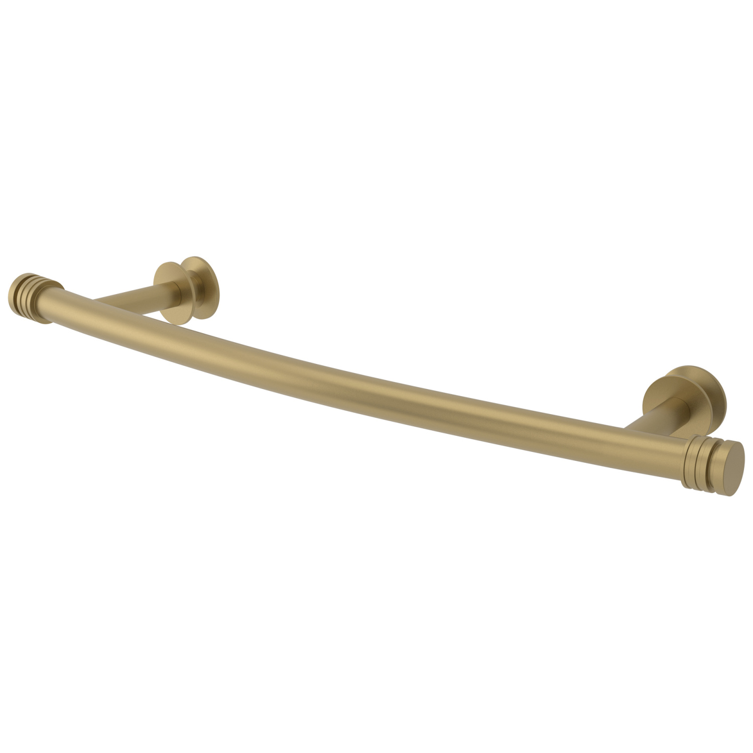 Полка для полотенцесушителя Сунержа выгнутая 43.5x10 см матовый золотой шелк 32-2011-0370