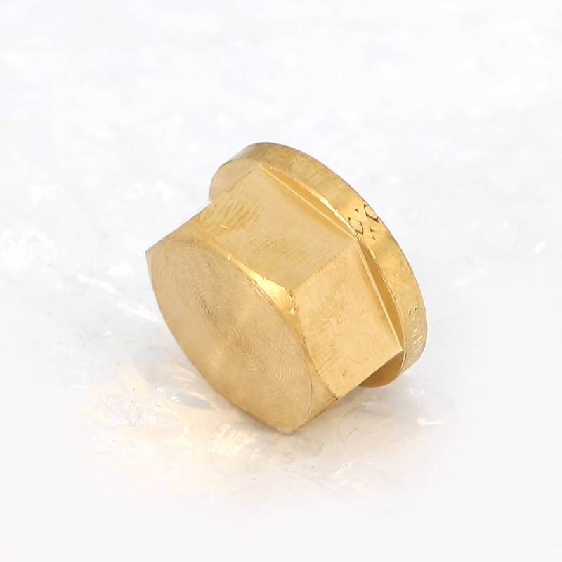 Заглушка резьбовая Viega 1/4 ВР бронза 319151