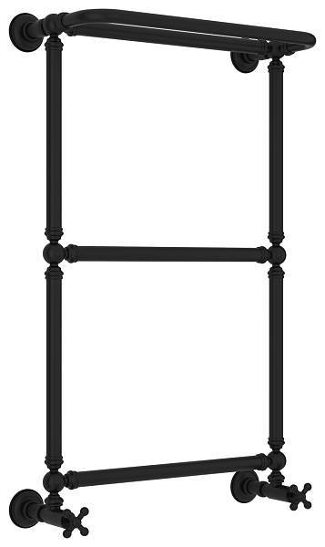 Полотенцесушитель водяной Сунержа Ренессанс 500x860 мм матовый черный 31-0281-8650