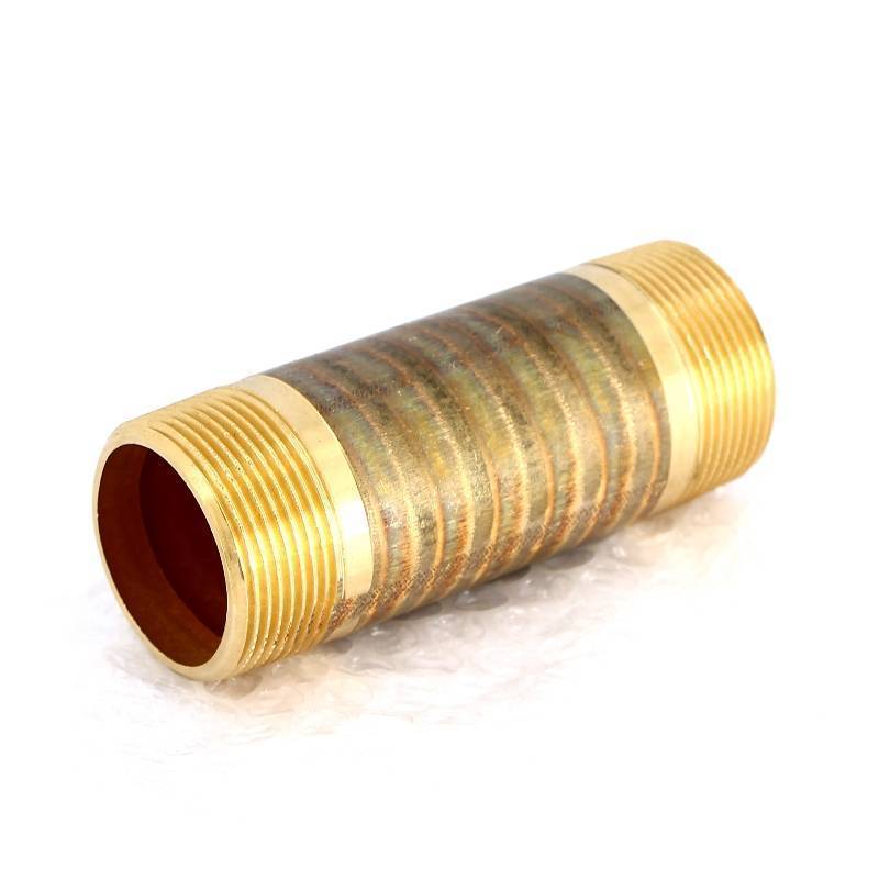 Удлинитель НН бронзовый Viega 1 1/2 x 120 мм 319786