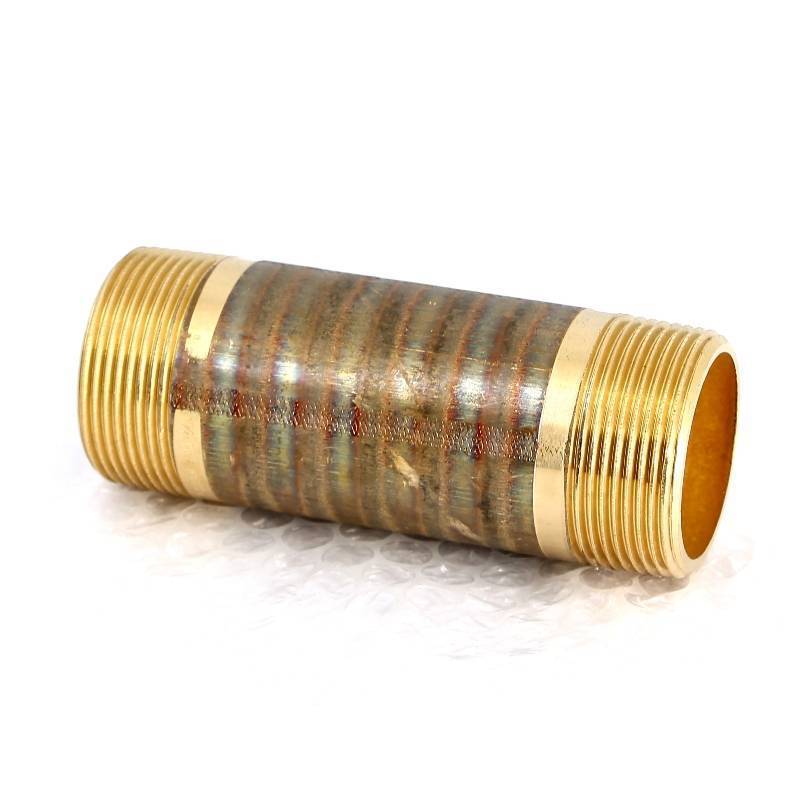 Удлинитель НН бронзовый Viega 1 1/2 x 120 мм 319786