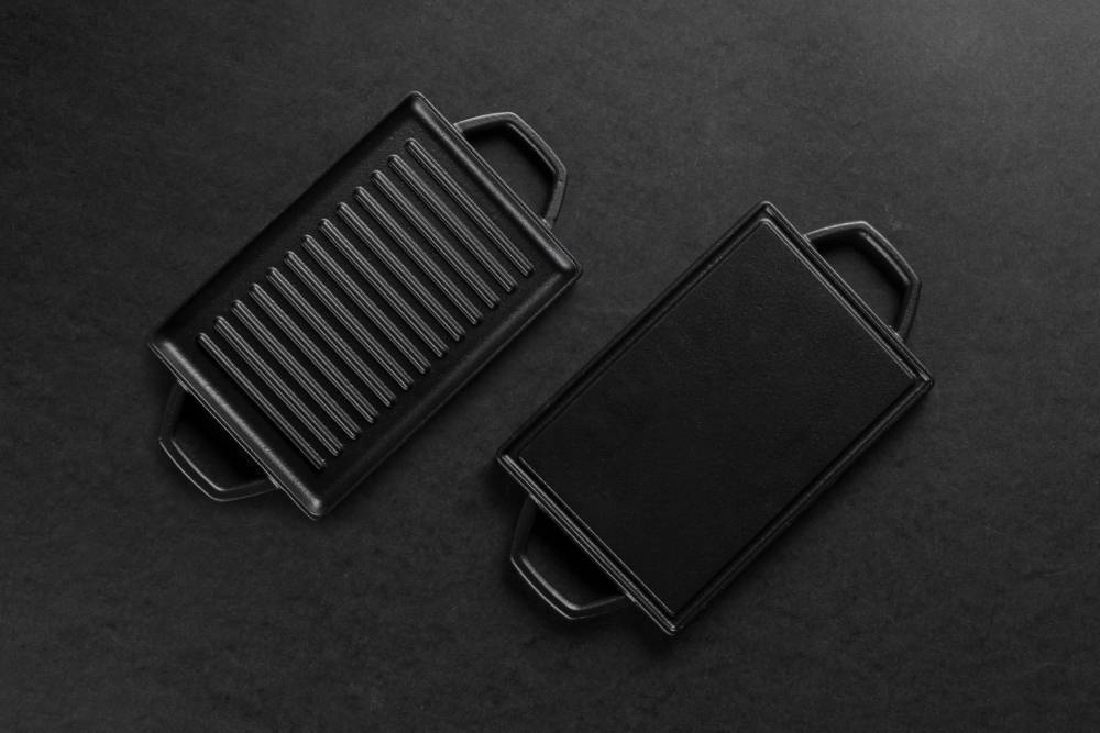 Сковорода-гриль Hascevher 15х22 см Black Mat A550022