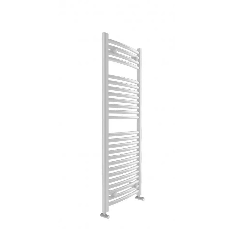 Полотенцесушитель водяной Lazzarini Roma 800x600 мм изогнутый белый 5311
