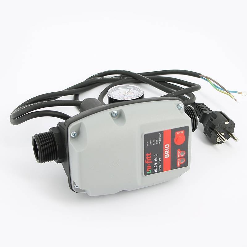 Пресс-контроль UNI-FITT BRIO 1 1-10 бар 230 В с кабелем 275U1010