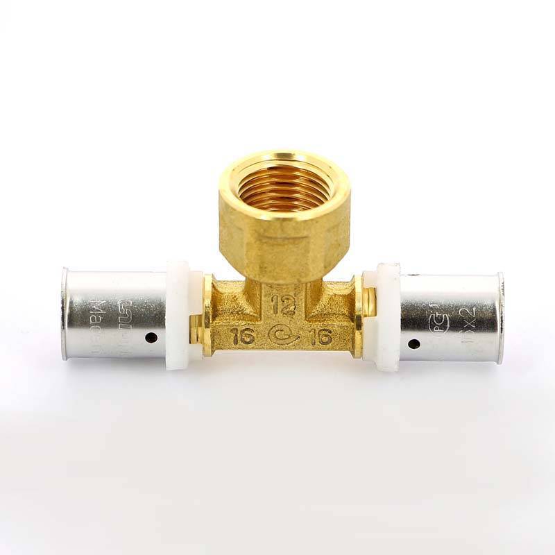 Тройник пресс Uni-Fitt 16х1/2х16 707G6260