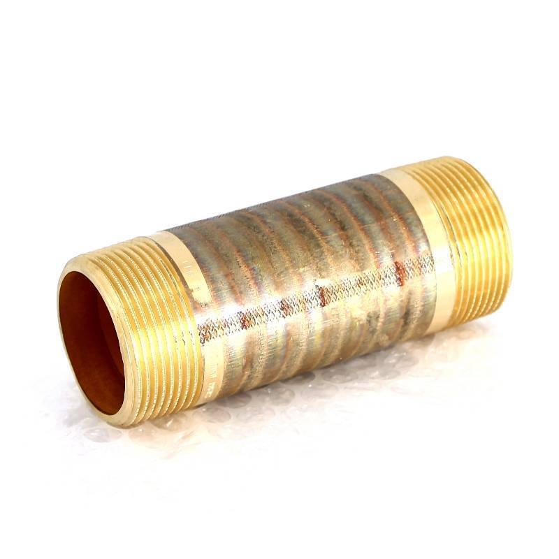 Удлинитель НН бронзовый Viega 1 1/2 x 120 мм 319786