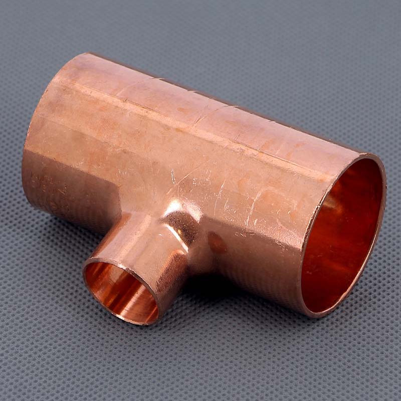 Тройник медный Viega под пайку 42х22х42 мм 111595