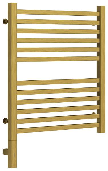 Полотенцесушитель электрический Сунержа Модус 3.0 500x600 мм левый состаренная латунь 051-5700-6050