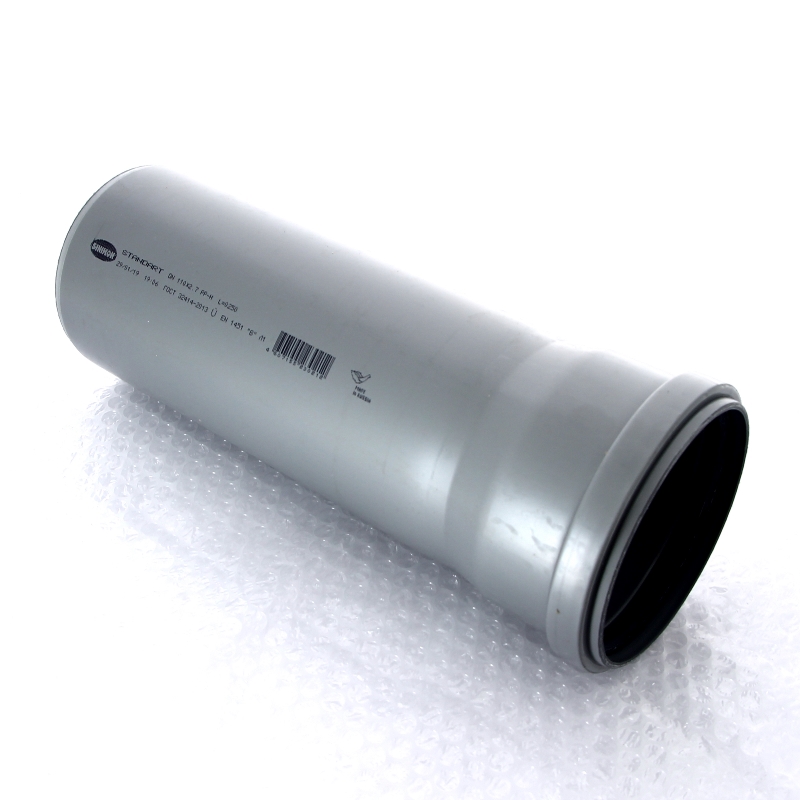 Труба канализационная Sinikon Standard 110х250 мм с раструбом 508014