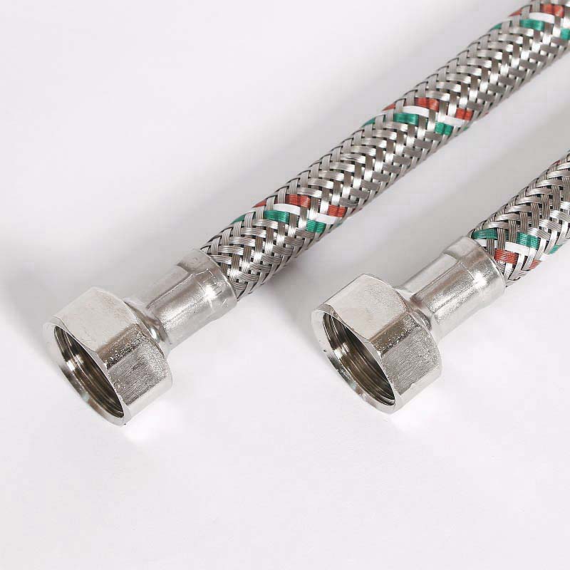 Гибкая подводка ВВ 1/2, 100 см, DN 8, оплётка из нерж. стали