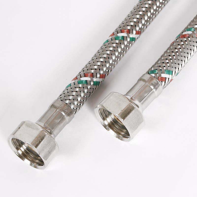 Гибкая подводка ВВ 1/2, 120 см, DN 8, оплётка из нерж. стали