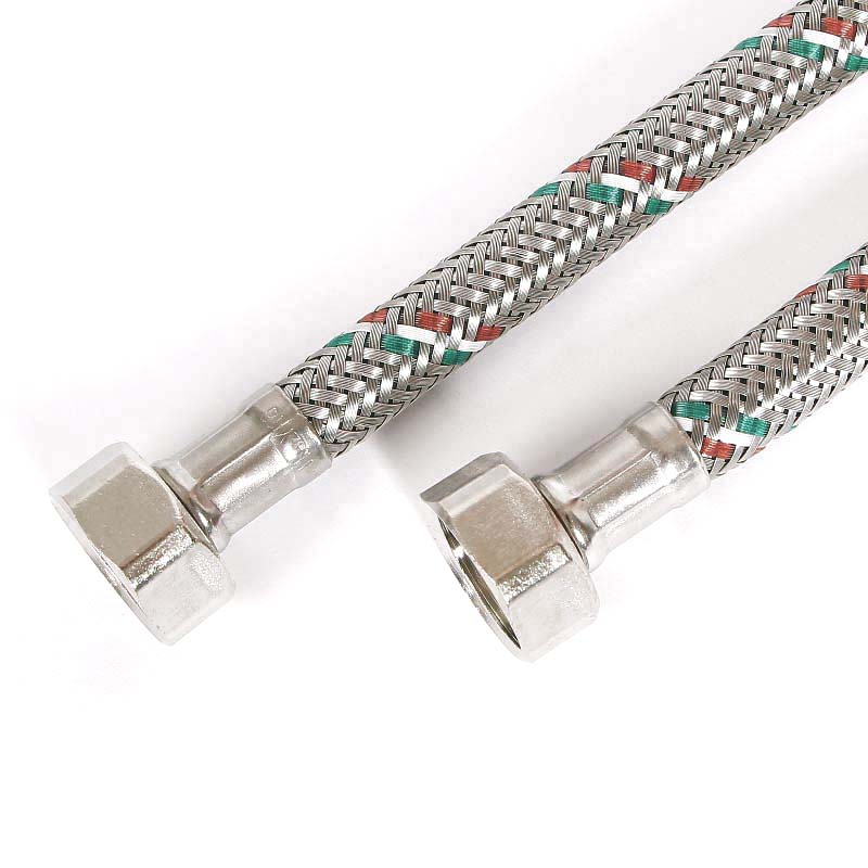 Гибкая подводка ВВ 1/2, 200 см, DN 8, оплётка из нерж. стали