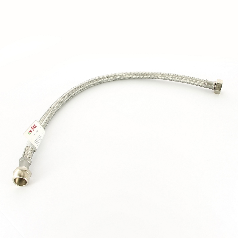 Гибкая подводка для воды НВ 3/4, 60 см, DN 13, оплётка из нерж. стали