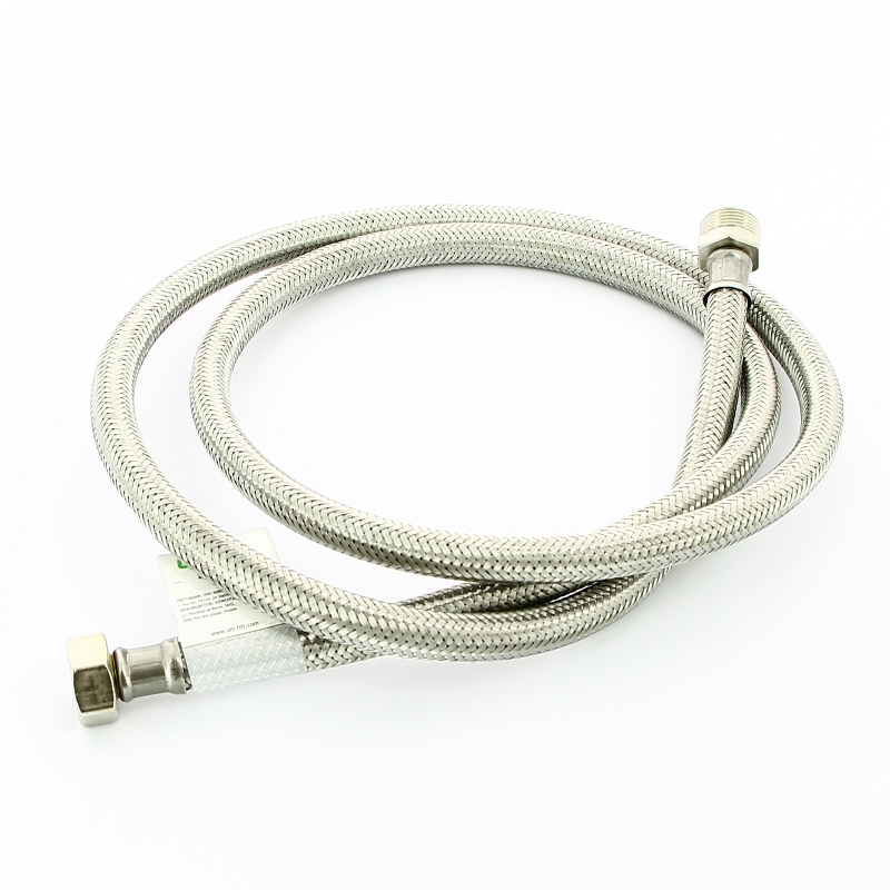 Гибкая подводка для воды НВ 3/4, 200 см, DN 13, оплётка из нерж. стали