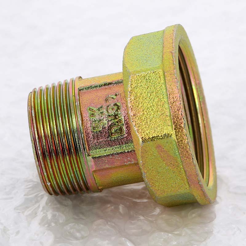 Разъёмное соединенние НВ 1'1/4 для двухтрубных газовых счетчиков, оцинк.чугун