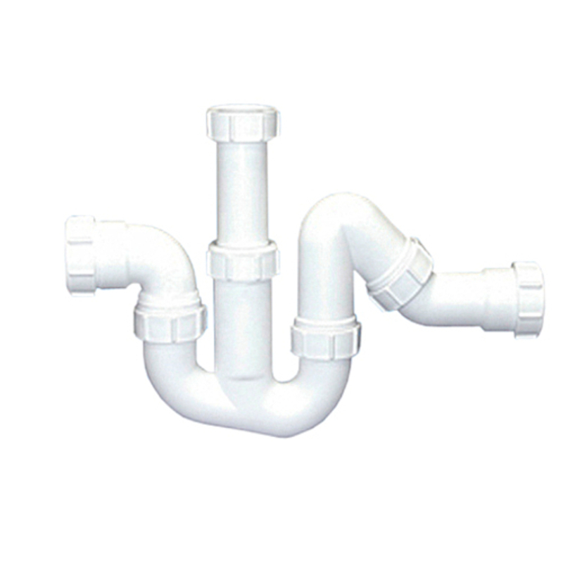 Сифон трубный McAlpine P/S-образный проходной 1 1/2 x 40 мм компрессионный MRSK15-P