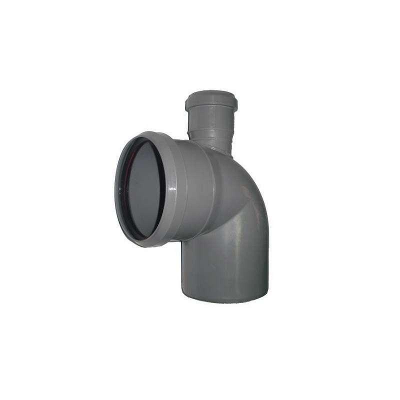 Отвод с фронтальным патрубком 110 х 50 (выход вверх) СТАНДАРТ