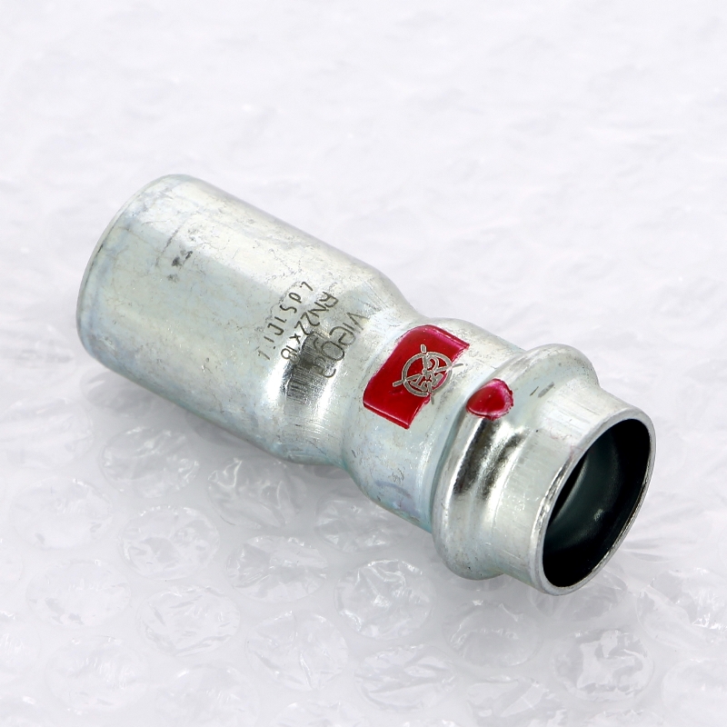 Муфта пресс 22х18 однорастр. оцинк.сталь Prestabo SC-Contur