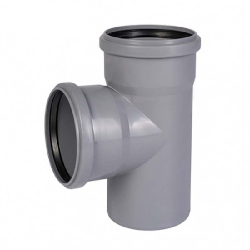 Тройник 50 х 50 х 87' белый, HTEAw