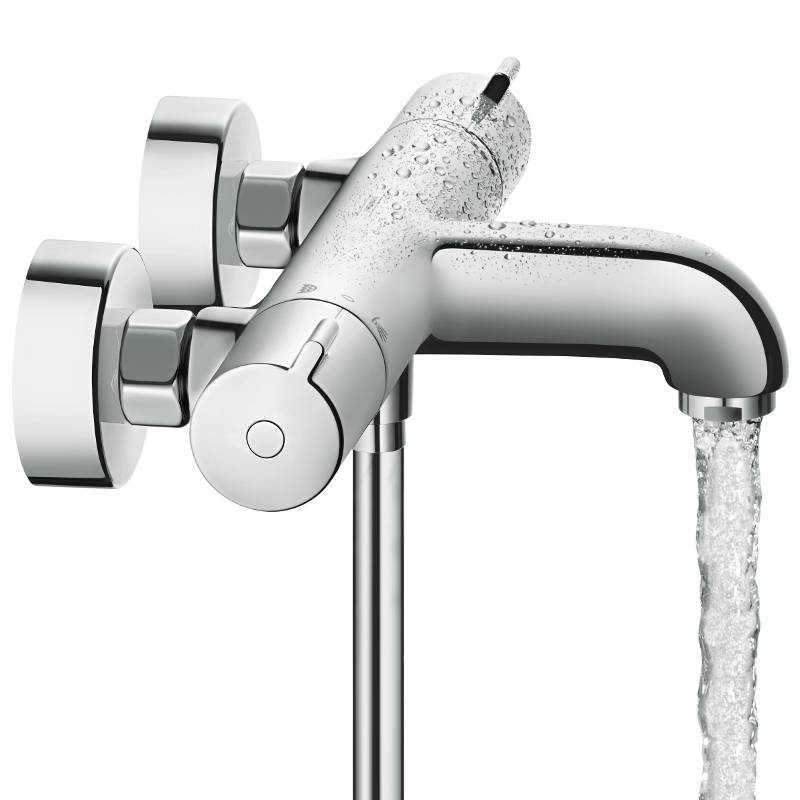 Термостатический смеситель hansgrohe Ecostat 1001 CL для ванны хром 13201000