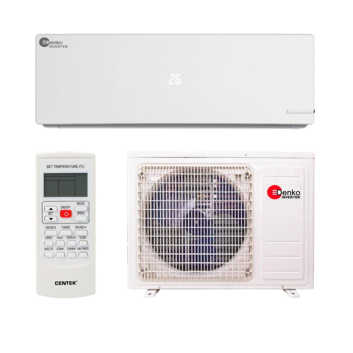 Кондиционер сплит-система Denko Samurai GW-07i инверторный с Wi-Fi GW-07i