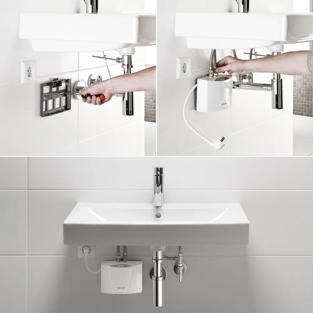 Водонагреватель проточный электрический Clage MPH 3 3.5 кВт -