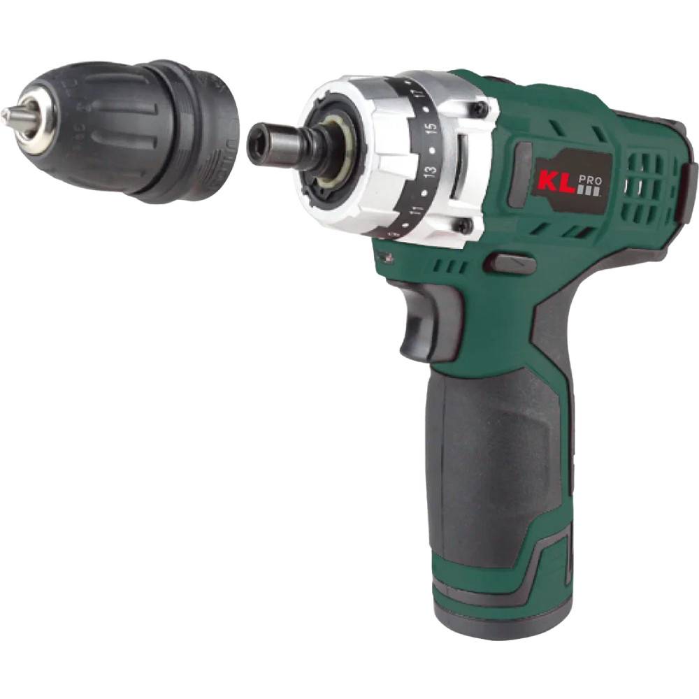 Аккумуляторная дрель-шуруповерт KLPRO KLNM 12 В 22 Нм KLNM