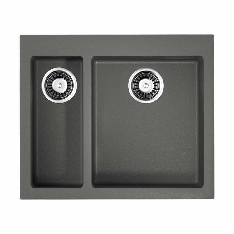 Кухонная мойка OMOIKIRI Bosen 59-2 590x500 мм 2 чаши платина 4993224