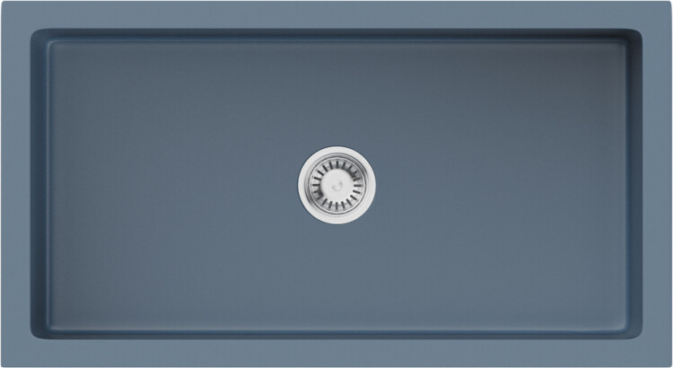 Кухонная мойка OMOIKIRI Mikura 85 840х460 мм smoky blue 4997083