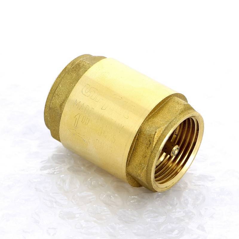 Клапан обратный пружинный Uni-Fitt серия 222 с металлическим затвором 1 222G4000