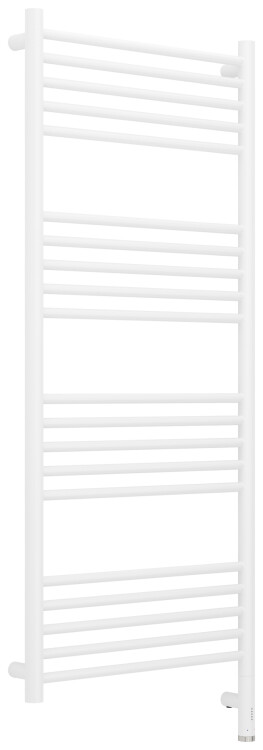 Полотенцесушитель электрический Сунержа Богема 3.1 прямая 532x1324 мм МЭМ нижнее справа белый матовый 3060051250