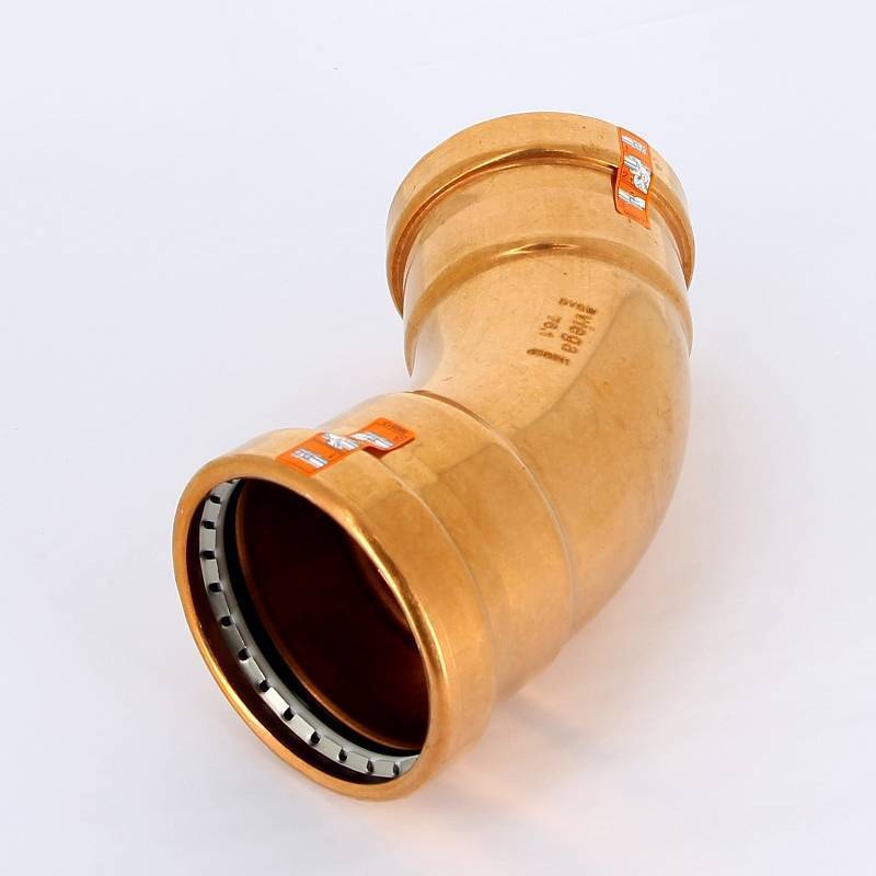 Угол пресс 45° Viega Profipress XL медь 76.1 мм 476908