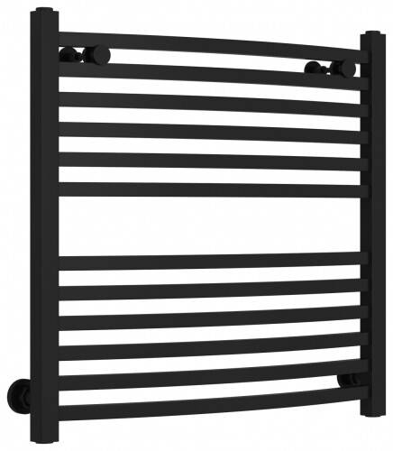 Полотенцесушитель водяной Сунержа Аркус 600x600 мм черный матовый 31-0251-6060