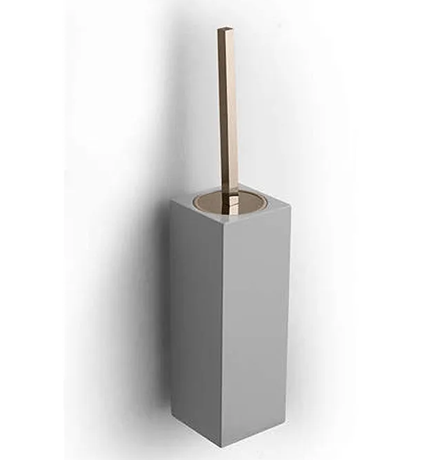 Ёршик настенный Bertocci Settecento 90x100x420 мм белый матовый/никель брашированный 14507146050