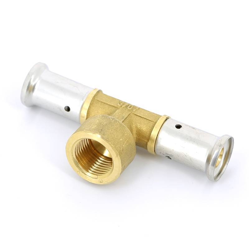 Тройник пресс Henco ВР 16 x 1/2 x 16 мм 13P-160416