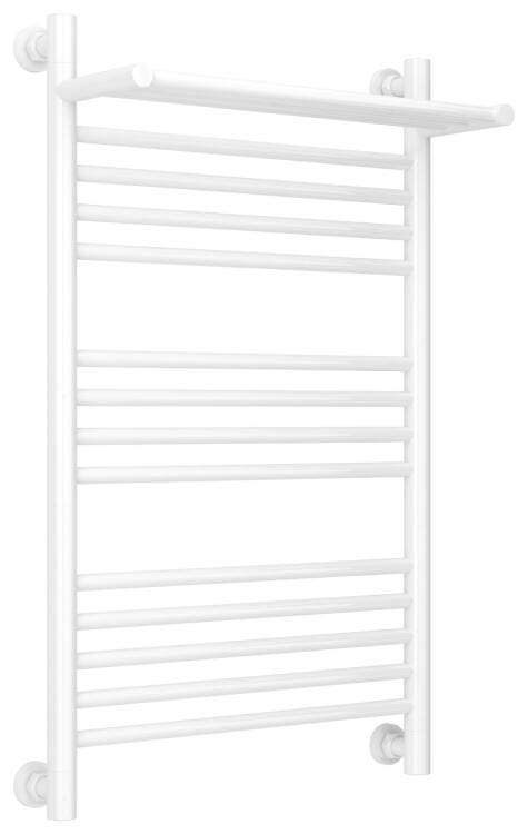 Полотенцесушитель водяной Сунержа Богема с 1 полкой 800x500 мм белый 12-0223-8050