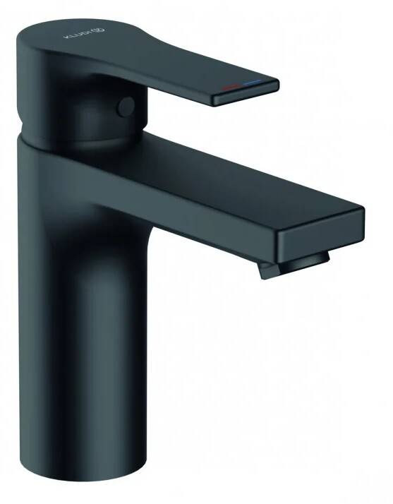 Смеситель для раковины Kludi ZENTA SL S без донного клапана черный матовый 482983965