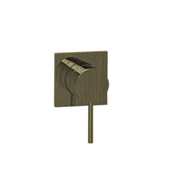 Смеситель для душа встраиваемый Almar Water Control Modular на 2/3 потребителя латунь брашированная PVD E180190HB