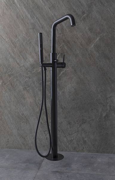 Смеситель для ванны с душем Allen Brau Priority черный матовый 5.31008-31