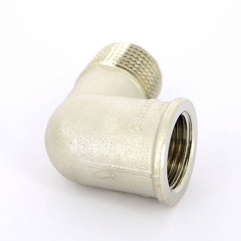 Угол 90° НВ Tiemme 1/2 никелированный 1500057