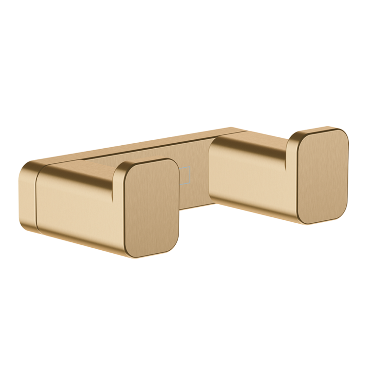 Крючок для полотенец Hansgrohe AddStoris двойной Brushed Bronze 41755140