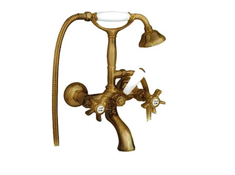 Смеситель для ванны и душа Nicolazzi Dames Anglaises бронза 1402BZ18