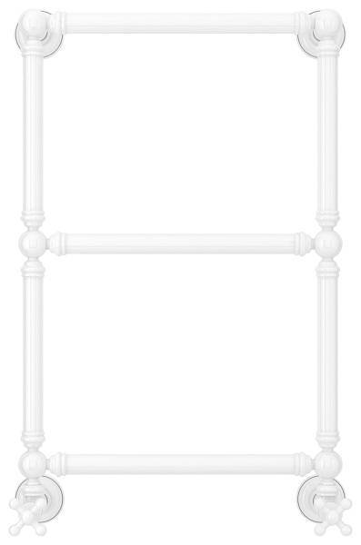 Полотенцесушитель водяной Сунержа Ренессанс 400x660 мм белый 12-0280-6640