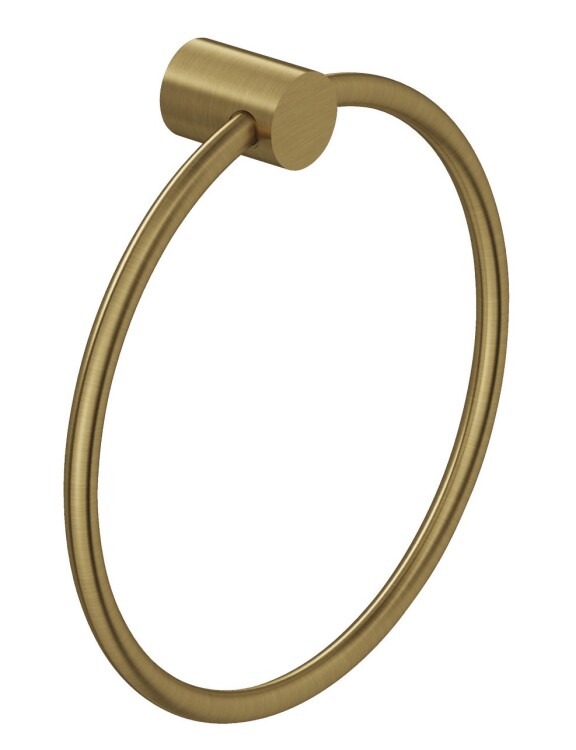 Полотенцедержатель Kludi VELA R 200 мм кольцо золото брашированное 58978N0