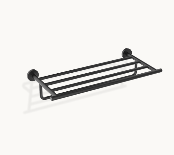 Полка для ванной Decor Walther Slim 500x230x10 мм черный матовый 0531860