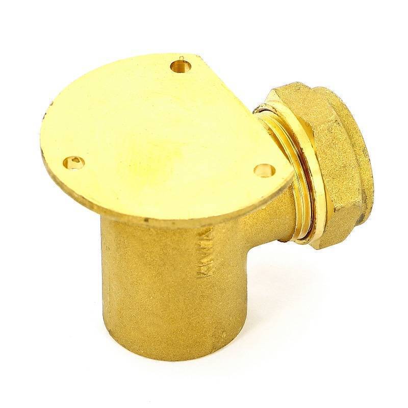 Водорозетка обжимная Tiemme 22x1/2 ВР латунь 1100137